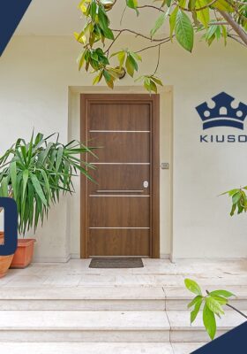 Puerta de exterior acorazada Kiuso XXI